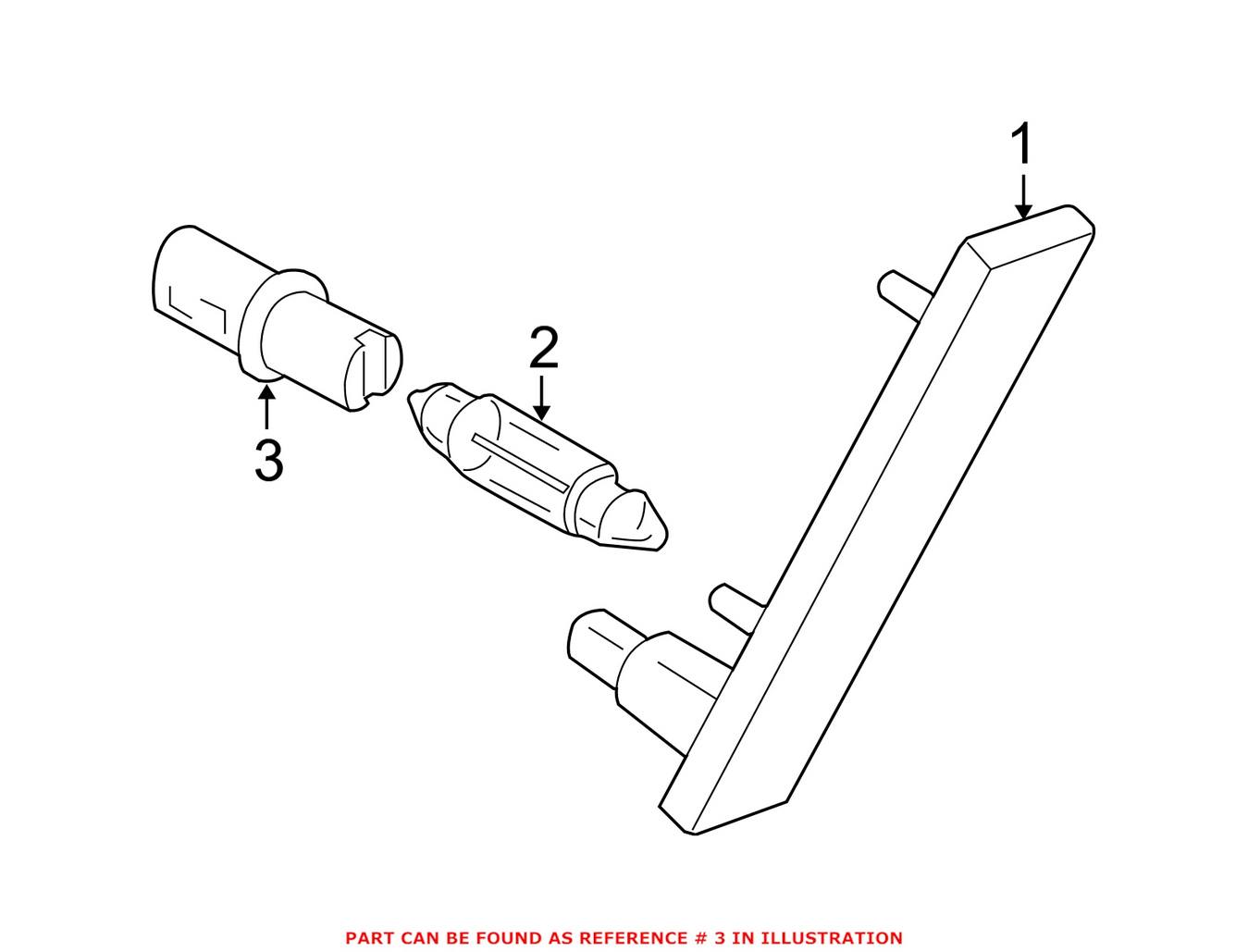 Mini Side Marker Socket 63137298582